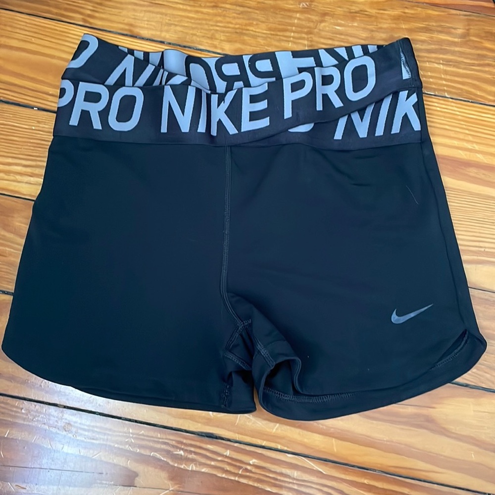 Nike dry fit spandex shorts